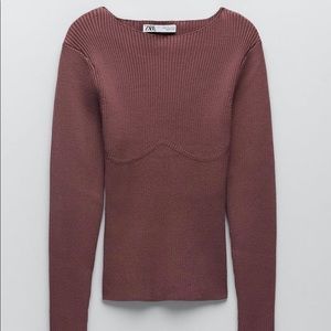 ZARA Ribbed Sweater